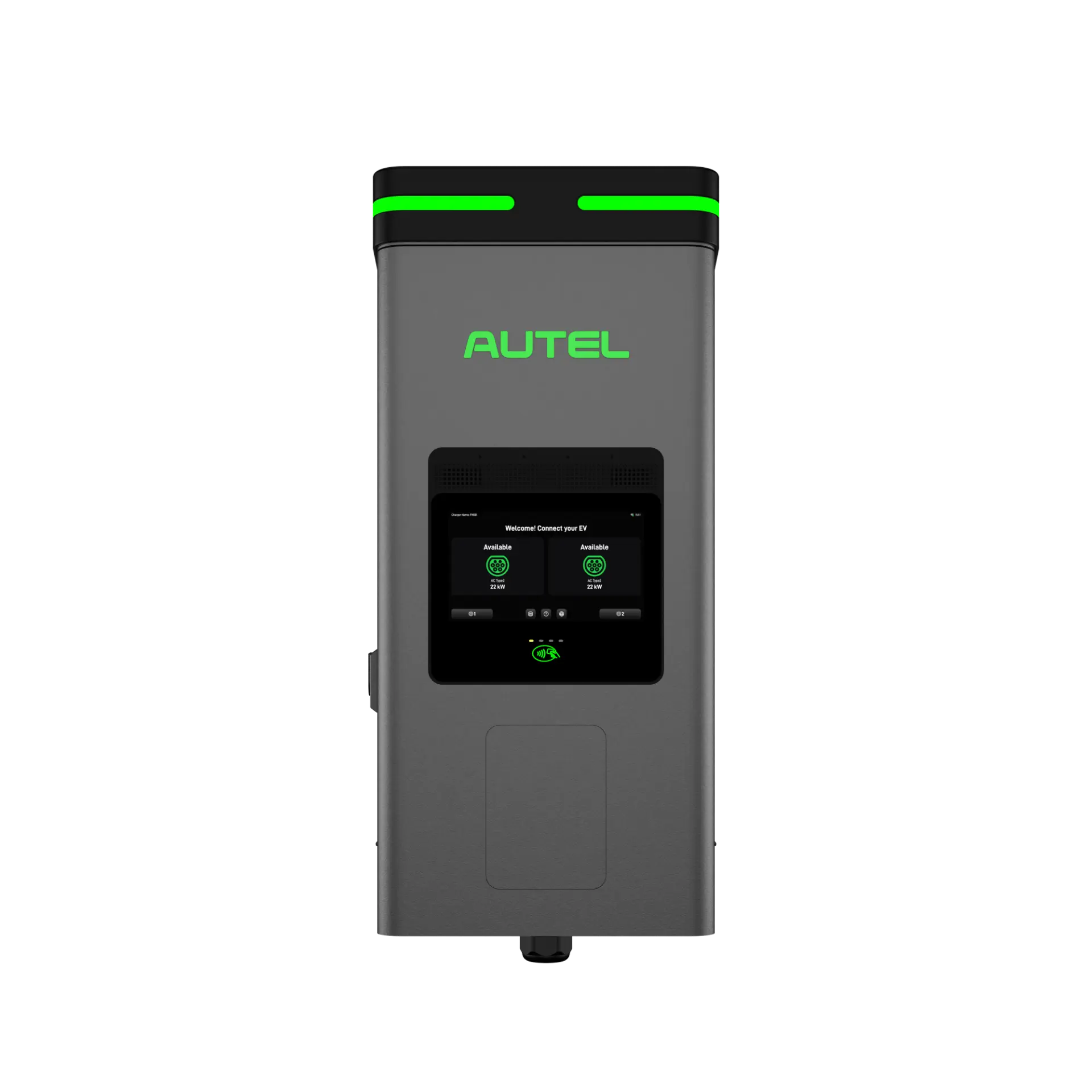 Autel Ultra dubbele AC laadpaal in wandmontage voor HQ Wondelgem